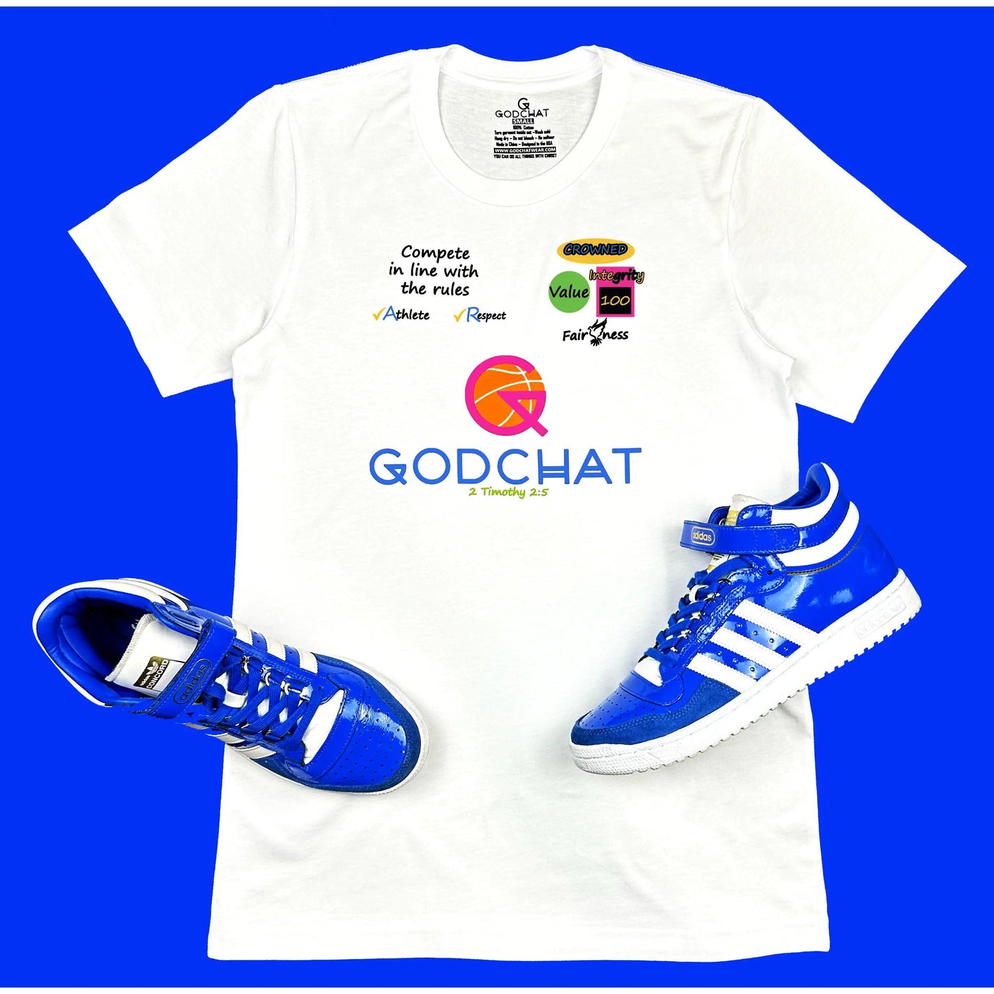 Compete Fairly (White) GODCHAT