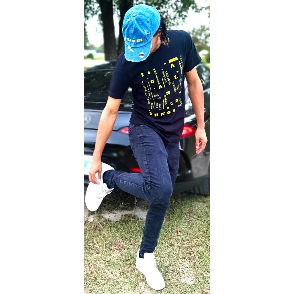 Empowered Faith Tee - Phil 4:13 GODCHAT