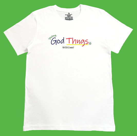 DOING GOD THNGS (WHITE/90s COLOR STYLE)
