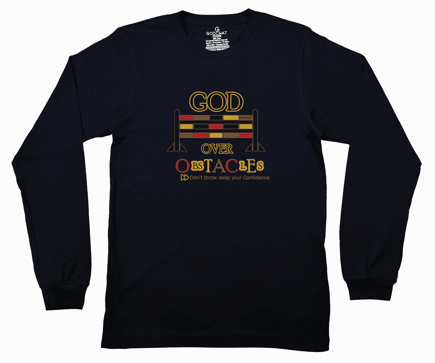 GOD OVER OBSTACLES T-SHIRT!