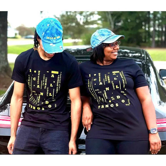 Empowered Faith Tee - Phil 4:13 GODCHAT