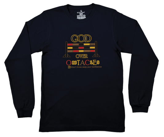 GOD OVER OBSTACLES T-SHIRT!