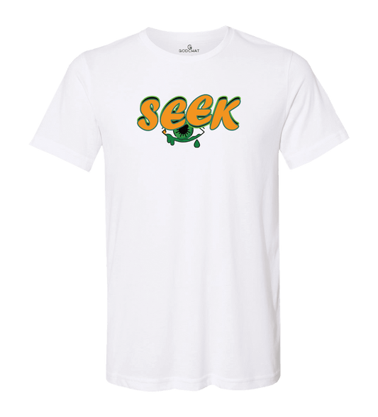 SEEK AND YE SHALL FIND T-SHIRT!