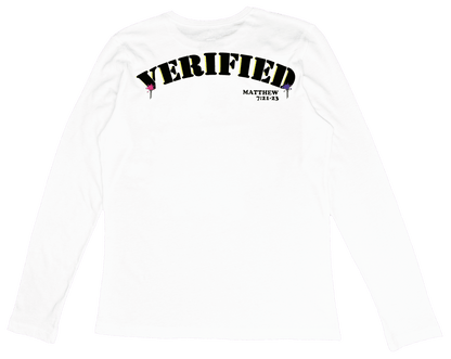 HE KNOWS MY NAME LONG SLEEVED SHIRT FOR WOMEN