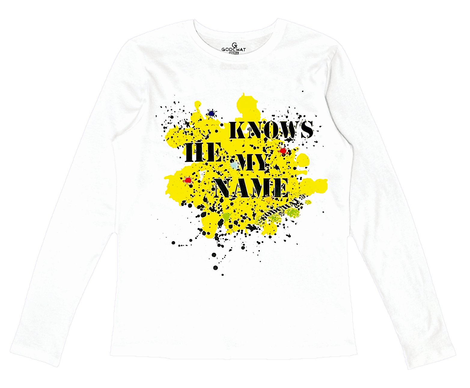 HE KNOWS MY NAME LONG SLEEVED SHIRT FOR WOMEN