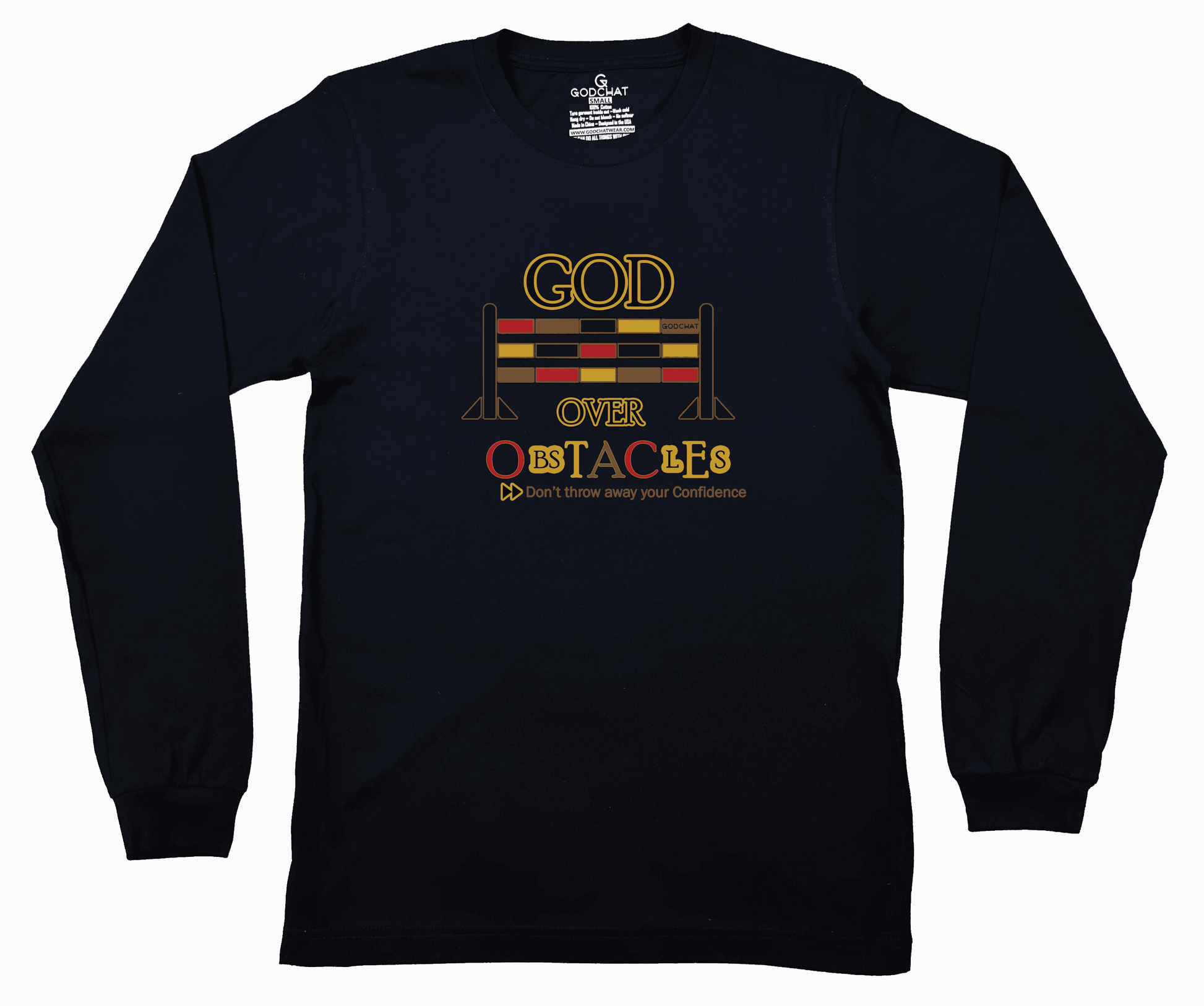 GOD OVER OBSTACLES T-SHIRT!