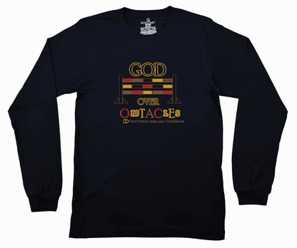 GOD OVER OBSTACLES T-SHIRT!